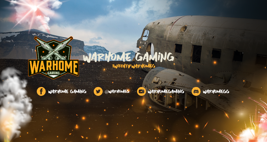 WarHome Gaming Banner